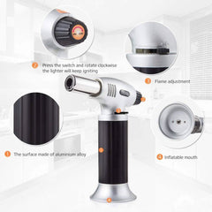 Culinary Butane Blow Torch Chef Kitchen