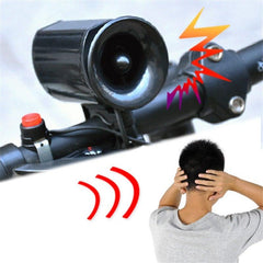 Cycling Bike Road Bicycle Loud Electronic Horn Bell Ring Alarm 6 Sounds Siren Bike Horn Electric Bicycle Bell Bike Horn Super Loud Bicycle Electronic Bell Handlebar Ring Alarm Bell Bicycle Horn For Mountain Road Bikes