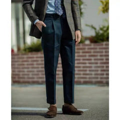 Pantalones casual de algodón para hombre de Nápoles