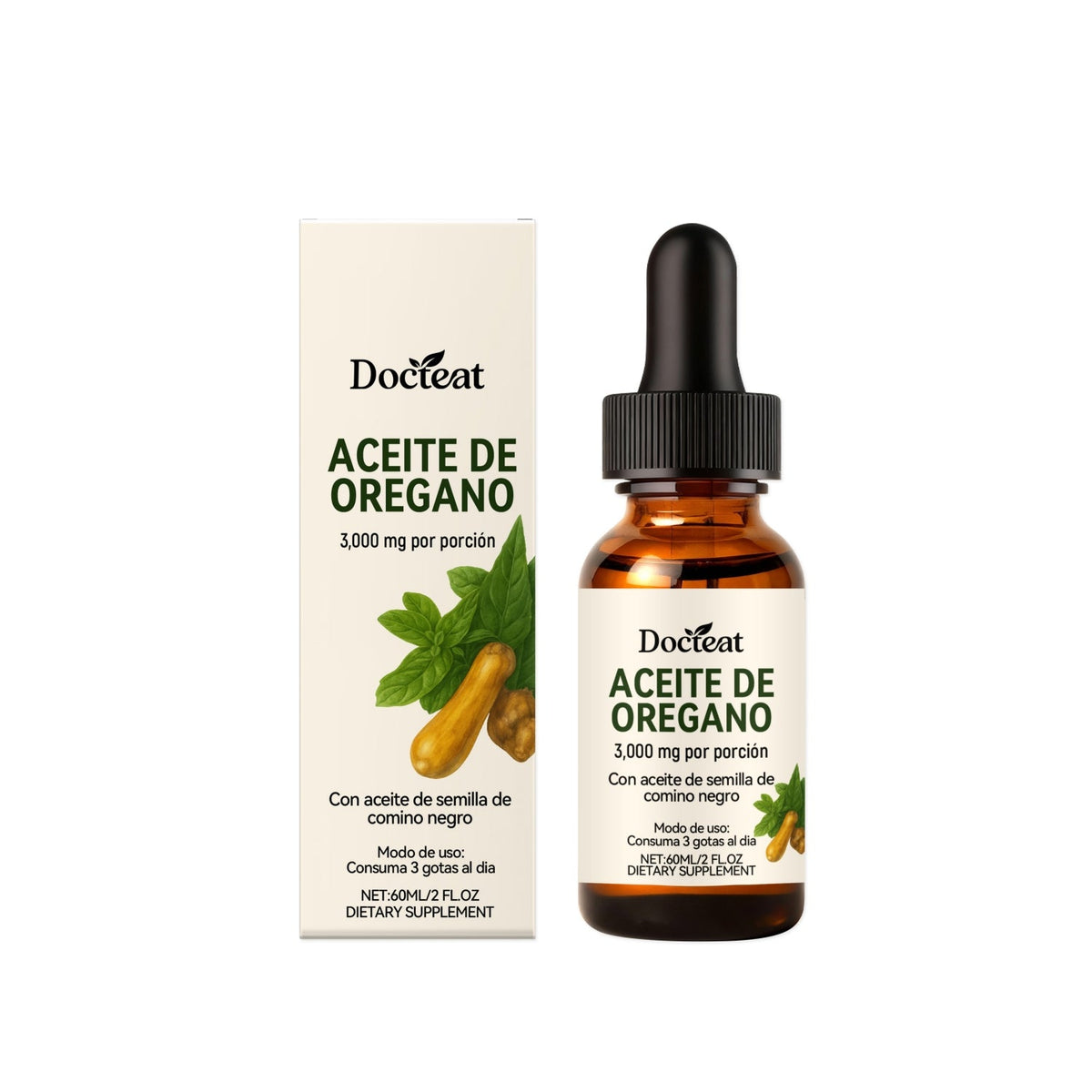 Oregano Oil Supports Drops.