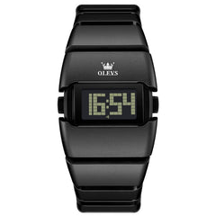 Fashionable Digital Display High-end Square-shaped Student Electronic Watch