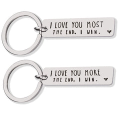 Stainless Steel Keychain Bag Charm