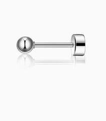 Plaque de poids ronde pour barre en acier titane, finition platine, acier inoxydable