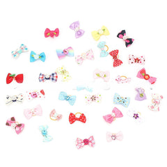Haustier-Schleifen-Ornamente-Accessoires
