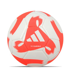 adidas Unisex-Adult Tiro Club Sala Soccer Ball White/Solar Red 3