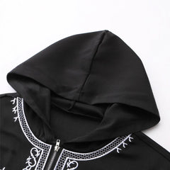 New Men's Loose Hooded Robe