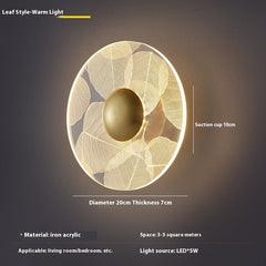 Designer Light Luxury Wall Lamp Bedroom Living Room