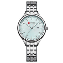 Womens Waterproof Simple Bar-Clasp Watch