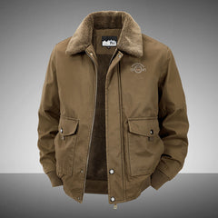 Multi-pocket Casual Cotton Jacket For Young And Middle-aged Adults