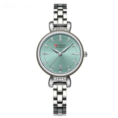 Waterproof Round Casual Womens Bracelet Watch