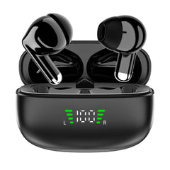 HSQFBHS Ear Earbud Wireless Bluetooth 5.3Earphone Bass Stereo Earbud with LED Display IP7 Waterproof in Ear Earbud Active Noise-canceling Fashion Earphone