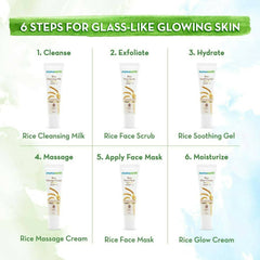 Mamaearth Rice Facial Kit With Rice Water & Niacinamide