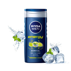 Nivea Men gel douche énergisant aux extraits de menthe
