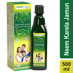 Jus de neem, karela et jamun Herbal Canada