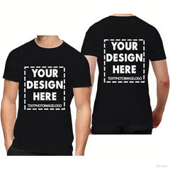 T-shirts à manches courtes et t-shirts grande taille personnalisés aux tailles américaines
