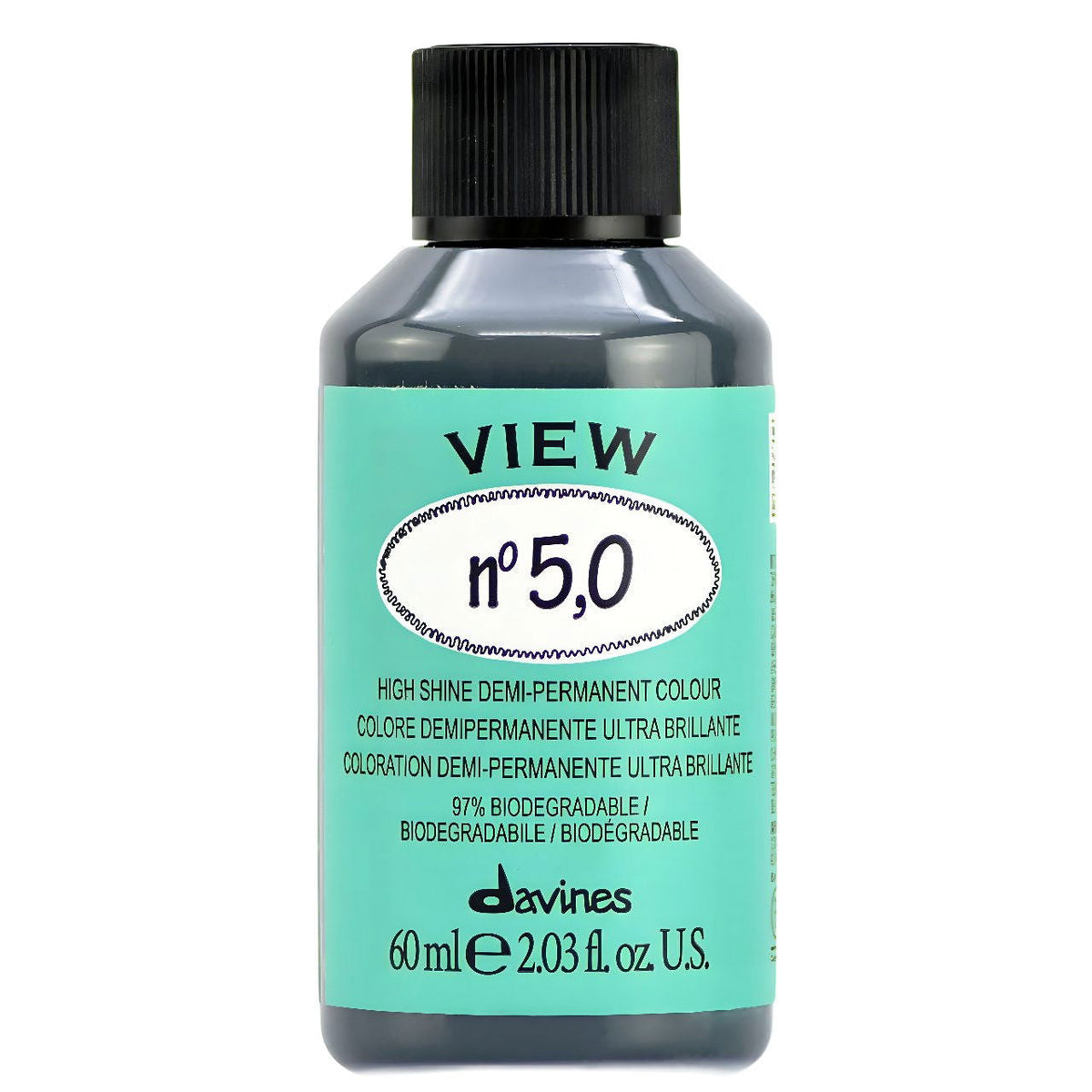 Davines View High Shine Demi-Permanent Colour 7.0, 2.03 oz