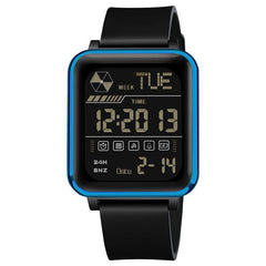 Creative Multifunctional Waterproof Square Sports Watch