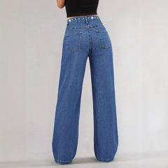 Jean en denim tendance et audacieux pour femme, pour un look affirmé et actuel