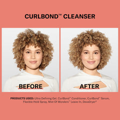 DevaCurl CurlBond Re-Coiling Mild Lather Cleanser Curly Hair 32 fl oz