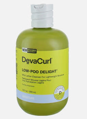 DevaCurl Low-Poo Delight Mild Lather Cleanser for Curly Hair, 12 oz