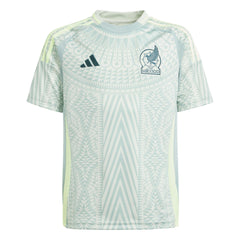 adidas Boys Mexico 2024 Away Jersey Linen Green
