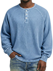 Chemise décontractée élégante imprimée pour homme, à manches longues