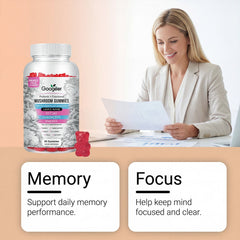 Daily Focus-Enhancing Gummies For Mindful Care