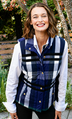 Rosey Vest Deep Purple