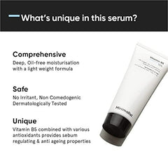 Hidratante facial Minimalist con vitamina B5 al 10 %