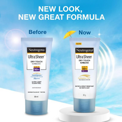 Écran solaire Ultra Sheer Neutrogena, SPF 50+