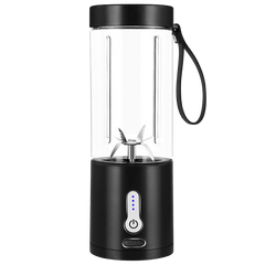1pc 530ML Powerful Portable Blender For Smoothies Shakes USB Rechargeable Food Processor Fruit Mixer Machine Mini Juicer Blender Cup