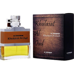 AL HARAMAIN KHULASAT AL OUD by Al Haramain EAU DE PARFUM SPRAY 3.4 OZ