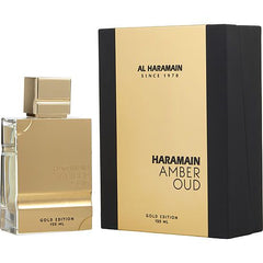 AL HARAMAIN AMBER OUD by Al Haramain EAU DE PARFUM SPRAY 4 OZ (GOLD EDITION)