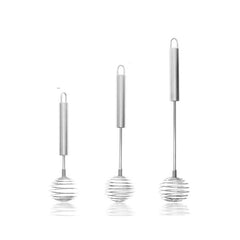 Spiral Egg Whisk Stainless Steel Lightweight N on-T oxic Kitchen Gadget Manual Blender Hand Whisk for Baking Beverage Cooking
