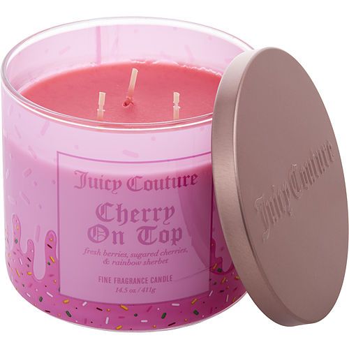 JUICY COUTURE CHERRY ON TOP by Juicy Couture CANDLE 14.5 OZ