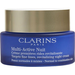 Clarins by Clarins Multi-Active Night Targets Fine Lines Revitalizing Night Cream - For Normal To Combination Skin --50ml/1.6oz