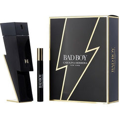 CH BAD BOY by Carolina Herrera EDT SPRAY 3.4 OZ & EDT SPRAY 0.34 OZ MINI