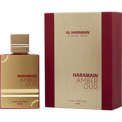 AL HARAMAIN AMBER OUD RUBY by Al Haramain EAU DE PARFUM SPRAY 4 OZ