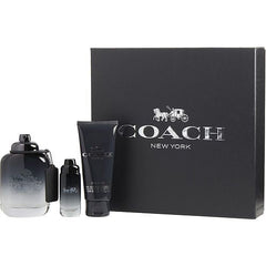 COACH FOR MEN by Coach EDT SPRAY 3.3 OZ & ALL OVER SHOWER GEL 3.3 OZ & EDT SPRAY MINI 0.5 OZ