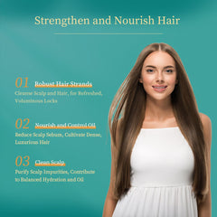 Wormwood Essence Shampoo Ten Plant Extracts Cleanse And Hydrate Hair And Scalp, Improves Hair Volume, Strength And Texture, Physician-formulated For Thinning Hair,for All Hair 9.1 Fl Oz