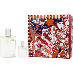 HERMES H24 by Hermes EDT REFILLABLE SPRAY 3.4 OZ & EDT SPRAY 0.42 OZ MINI