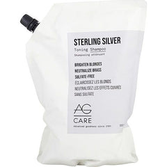 AG HAIR CARE by AG Hair Care STERLING SILVER TONING SHAMPOO (NEW PACKAGING) 33.8 OZ