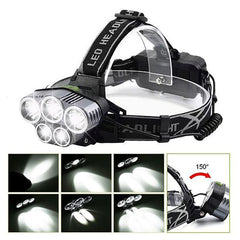 Rechargeable Headlamp for Camping Cycling Hiking Hunting