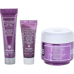 Sisley by Sisley Black Rose Set: Black Rose Skin Infusion Cream 1.6oz + Black Rose Cream Mask 0.34oz + Black Rose Beautifying Emulsion 0.5oz --3pcs