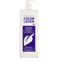 FRAMESI by Framesi COLOR LOVER DYNAMIC BLONDE VIOLET SHAMPOO 33.8 OZ