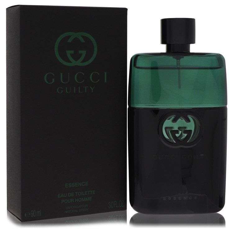 Gucci Guilty Essence cologne for men, 3 oz (90 ml) Eau De Toilette Spray with box