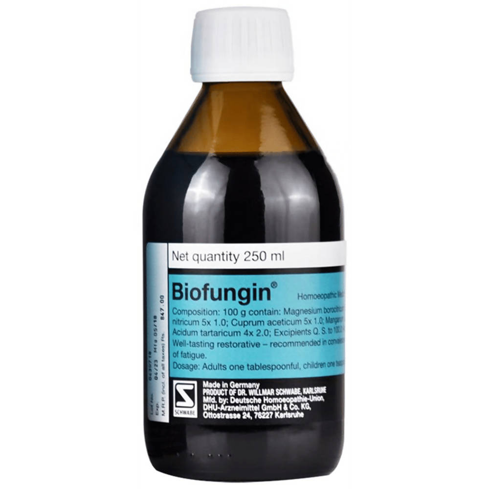 Sirop Biofungin de Dr. Willmar Schwabe India