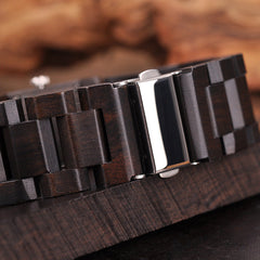 S02 Wooden Decoration Quartz Watch