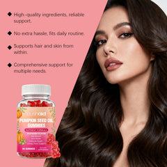 Gentle Hair Care Biotin Gummies Hair Nourishment Supplement