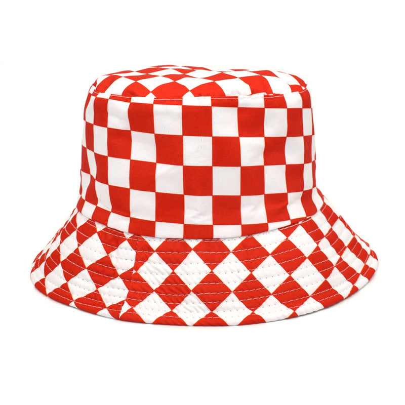 Chapeau bob réversible en coton pour hommes, idéal pour les voyages en plein air et la protection solaire